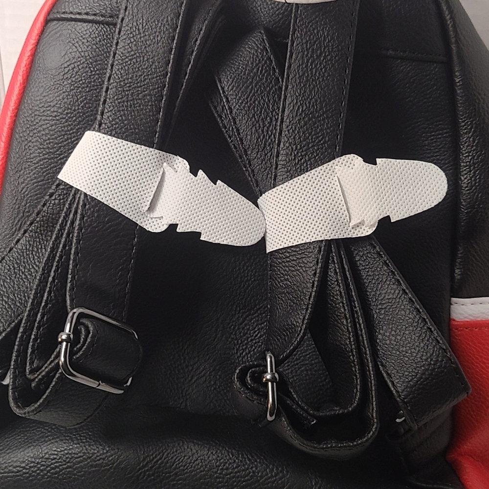 Loungefly DC Comics Harley Quinn Faux Leather Backpack NWT - Picture 6 of 14